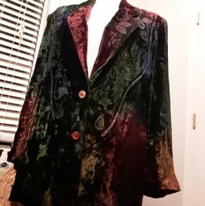Velvet Blazer